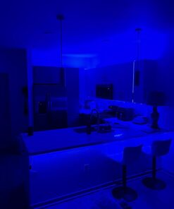 Govee 32.8ft Color Changing LED Strip Lights, Bluetooth LED Lights with App Control, Remote, Control Box, 64 Scenes and Music Sync Lights for Bedroom, Room, Kitchen, Party, 2 Rolls of 16.4ft 32 51uatKRj6 L