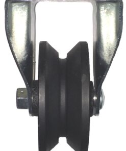 Mapp Caster Q5230R01VG, 3" x 1-1/4" V-Groove Cast Iron Rigid Caster - 225 lbs Capacity 9 51ubz9EmXPL