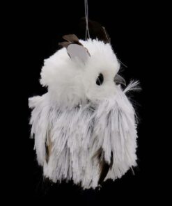 Kurt Adler C2289 5.1" Silver Hanging Owl Christmas Ornament 2 Assorted 29 51ul1GL9ErL