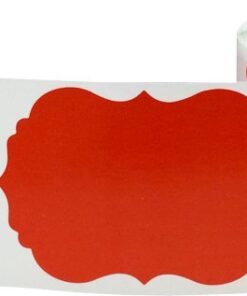 Red Gift Tags Holiday Present Stickers 2 x 3 Inch 100 Total Labels Red Semi Gloss 10 51un4pjzoL