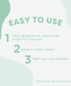 Green Tidings Natural & Unscented Deodorant | 1oz 1 | Pack Vegan, Organic Deodorant for Men and Women, Fragrance Free & Aluminum Free Deodorant, Underarm Antiperspirant 1.00 Ounce (Pack of 1) 26 51urZjS3KHL