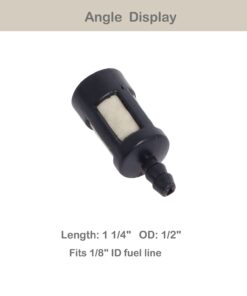 Alternative view of Podoy Fuel Filter for Compatible with Stihl Poulan Husqvarna Zama ZF-1 ZF1 Chainsaw Trimmer Fits 1/8" ID Fuel Line(Pack of 10)