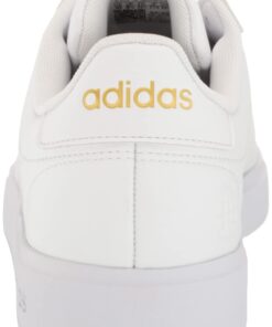 adidas Men's Sneaker 6 White/White/Gold Metallic 10 51utyD U5WL