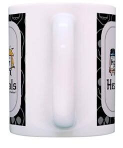 Alternative view of ThisWear Funny Science Gifts Heavy Metals Periodic Table Gift 11oz Ceramic Coffee Mug 1 11oz - Metals