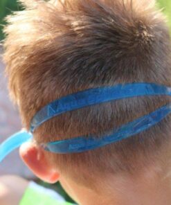 Aquasphere Vista Junior (Ages 6+) Swimming Goggles - 180 Degree Vision, Leak Free Hypoallergenic Seal, Anti Fog & Scratch Clear / Aqua + Yellow 23 51v3fCQzXHL