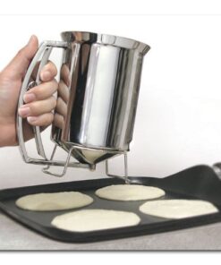 Alternative view of Pancake Batter Dispenser- Gourmet Stainless-Steel Pourer- Perfect for Baking Cupcakes, Waffles, Cakes, and Muffins- No Drip Dispenser by Chef Buddy