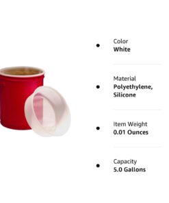 CDF 5HD-400 | 5 Gallon EZ-Strainer insert | Particle Free Liquids | 400 Micron for Filtering Paint | White Mesh 10 51v7VWKryL