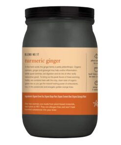 Alternative view of Paromi Tea Organic Turmeric Ginger Green Tea, 15 Pyramid Tea Bags - Non-GMO 15 Count (Pack of 1)