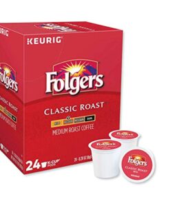 Folgers Gourmet Selections Classic Roast Coffee(Meduim Roast) Keurig K-Cups, 24 Count (Pack of 4) 7 51vLkfT5pXL