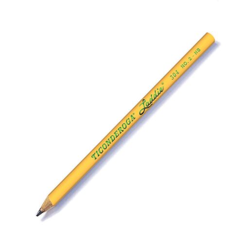 Dixon® Ticonderoga® Laddie Elementary Pencils, Without Eraser, Pack Of 12 Pencils w/out Erasers