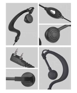Tenq Earpiece Headset Mic for Baofeng Uv-5r 666s 777s 888s Two-Way Radio 12 51vM9IVujLL