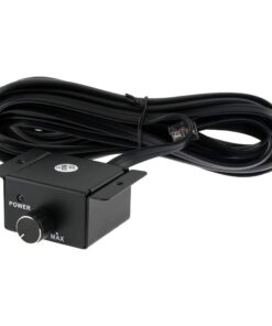 DS18 CANDY-X1B Amplifier in Black - Class D, Monoblock, 1800 Watts Max, Digital, 1/2/4 Ohm, with Remote Subwoofer Level Controller - Compact Amplifier for Speakers in Car Audio System 1 Channel 12 51vWHAKL4KL