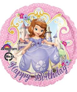 Alternative view of Disney's SOFIA THE FIRST THIRD 3RD Happy Birthday PARTY Balloons Decorations Supplies