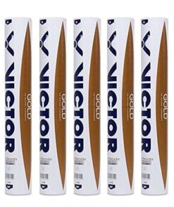 Victor Gold Feather Badminton Shuttlecocks 11 51vfihWK VL