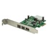 StarTech.com 3 Port 2b 1a 1394 PCI Express FireWire Card Adapter - 1394 FW PCIe FireWire 800 / 400 Card (PEX1394B3) PCIe 1394b 11 51vggl7o1yL