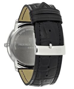 Frederique Constant Slimline Silver Dial Leather Strap Men's Watch FC-200RS5S36 7 51vhknOqp L