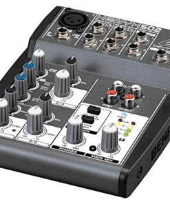 Behringer XENYX 502 Premium 5-Input 2-Bus Mixer with XENYX Mic Preamp and British EQ 16 51viSFv6hL