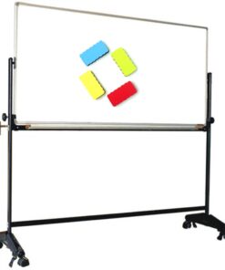 Z ZICOME 4 Pack Magnetic White Board Eraser for Home, School and Office - 4 X 2.3 X 0.8 Inch 24 51vix1jibyL