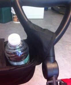 Britax Stroller Organizer with Insulated Cup Holders | Large Center Compartment with Magnetic Closure + 3 Outer Pockets + Folds with Stroller, No Removal Needed Black 35 51vjFwmc0vL