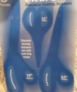 Office Scissors Pack Craft Sissors - Best Titanium Scissors - Sharp Scissors, Sewing Siccors, Multi Pack Set of 3, Soft Handle, Utility Household Scizzors 41 51vjW1BHWVL