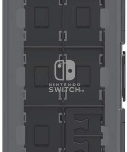 Alternative view of HORI Game Card Case 24 for Nintendo Switch Officially Licensed by Nintendo Black