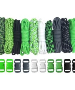 Paracord Planet 550lb Type III Paracord Combo Crafting Kits with Buckles Rainbow 11 51vnVV MB8L