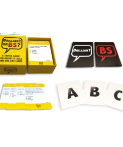 Brilliant or BS? | A Trivia Game for Know-It-Alls and Big Fat Liars | Fun Bluffing Trivia Game for Friends & Family Game Night | 4-6 Players Ages 14+ Core Game 16 51vo2ilWN8L