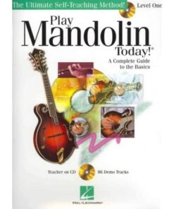 Play Mandolin Today! Beginner's Pack: Level 1 Book/CD/DVD Pack (Ultimate Self-Teaching Method!) Paperback