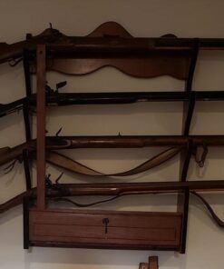 American Furniture Classics Model 840, 4 Gun Wall Rack 36 51vtYFor TL