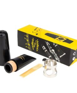 Glory Clarinet Mouthpiece Kit with Ligature,one Reed and Plastic Cap~black, Click to See More Colors 19 51vz9bD7yeL