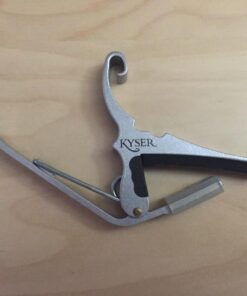 Kyser Quick-Change Guitar Capo for 6-string acoustic guitars, Silver, KG6SA 16 51w1E8NvL