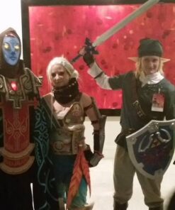 miccostumes Men's Costume Game Guard Cosplay Uniform Fullset Green Medium 22 51w1Ptrxq2L