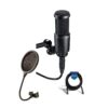Audio-Technica AT2020 Side-Address Cardioid Condenser Microphone 25' XLR Cable 5 51w63I6ziL