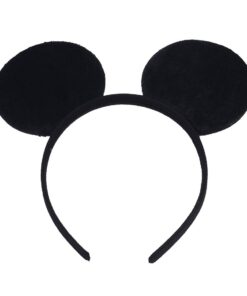NiuZaiz Set of 12 Mouse Ears Headbands Christmas Party Favors Black 14 51w7bHrm0XL