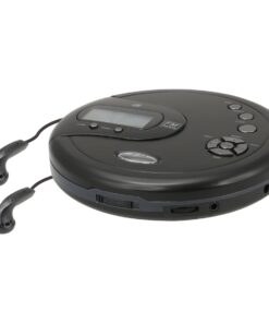 GPX PC332B Portable CD Player with Anti-Skip Protection, FM Radio and Stereo Earbuds - Black 23 51wBFJGOnKL