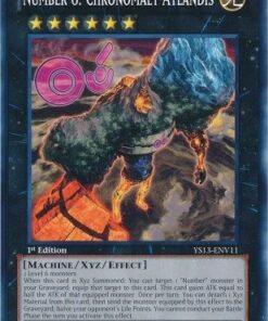 YU-GI-OH! - Number 6: Chronomaly Atlandis (YS13-ENV11) - Super Starter Power-Up Pack - 1st Edition - Common