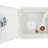Valterra White Gravity/City Water Hatch Fill Dish Lock Keys RV Trailer