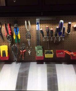 Hiltex 53106 Pegboard Hook Assortment Set, 50 Piece Heavy Duty, Pegboard Hooks for Tools, Garage & Workshops Hooks and Holders, Accessories for Craft Room, Wall Storage Shelving Peg Hooks 50 Piece: Hooks 39 51wKq2UF16L 1