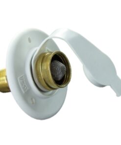 JR Products 160-85-A-26-A Polar White City Water Flange with 1/2" MPT 1 Count (Pack of 1) 9 51wPn9UxsVL