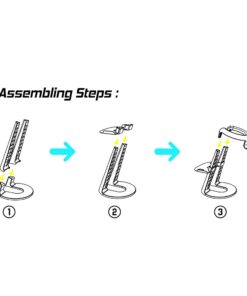 AMVR VR Stand,VR Headset Display Holder for HTC Vive Headset or HTC Vive Pro Headset and Controllers Black 43 51wWM2pwBQL