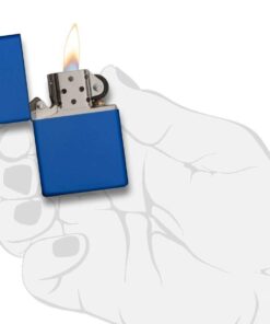 Zippo Matte Pocket Lighters No Logo Royal Blue 13 51wWktxW8wL