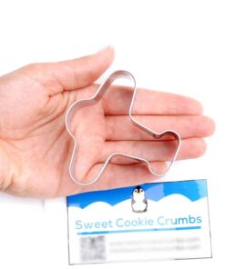 Sweet Cookie Crumbs Airplane Cookie Cutter- Stainless Steel 6 51wXpH C68L
