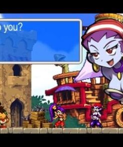 Alternative view of Shantae and the Pirate's Curse - Nintendo 3DS Original Version