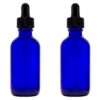Greenhealth - Pack of 2 - Cobalt Blue Glass Bottle 2oz with Glass Dropper 2 Ounce Cobalt Blue 24 51wZdVzb4ML