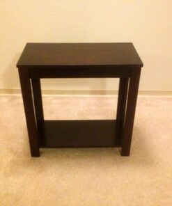 Crown Mark Pierce Chairside Table, Espresso 53 51wdU3lVCYL