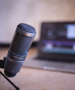 Audio-Technica AT2020USB+ Cardioid Condenser USB Microphone, With Built-In Headphone Jack & Volume Control, Perfect for Content Creators (Black) AT2020USB+ Black 35 51wgZoP4J7L