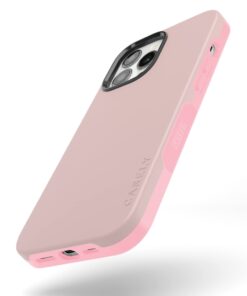 Casely iPhone 13 Pro Case | Compatible with MagSafe | Light Pink on Pink 24 Light Pink on Pink 15 51wn7FgHIsL