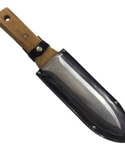 Bonsai Outlet Tinyroots Hori Hori Knife for Gardening, Multiple Purpose Garden Tools Used for Digging, Cutting and Weeding, Stainless Steel with Wooden Handle 6 51wnb5Gfo5L