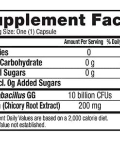 Alternative view of Culturelle Digestive Health Probiotic, 80 Capsules 80 Count (Pack of 1)