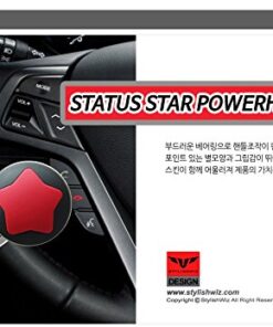 Alternative view of GotoShop Status Star Power Handle Steering Wheel Spinner Knob All Car Vehicle